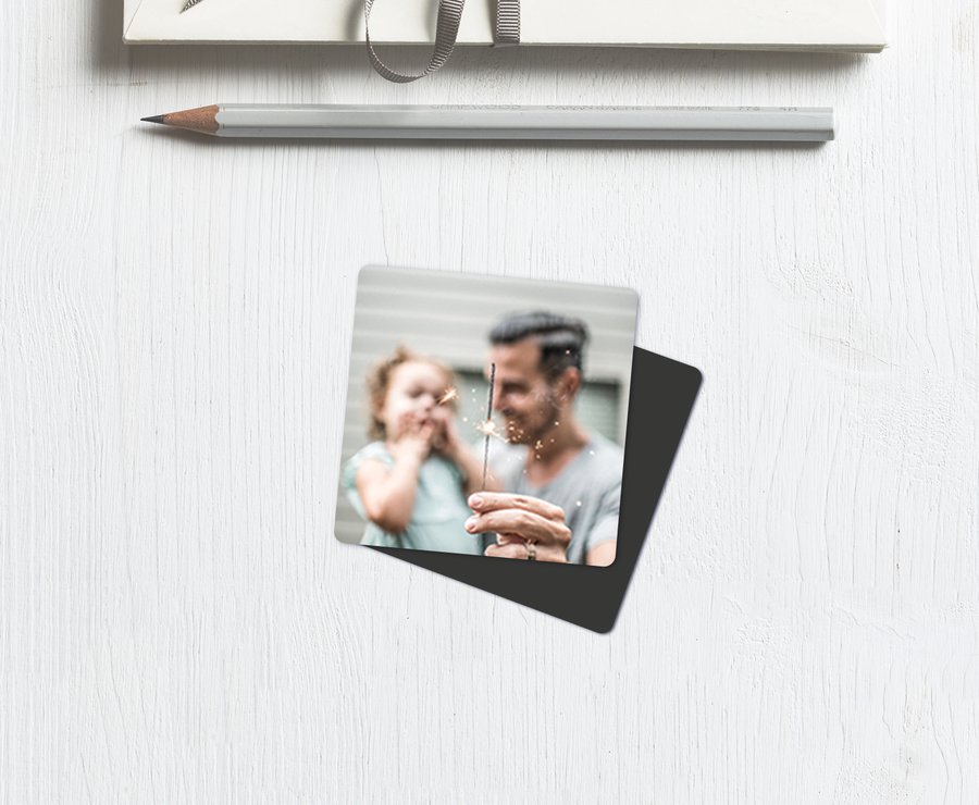 Photo magnets - Rounded