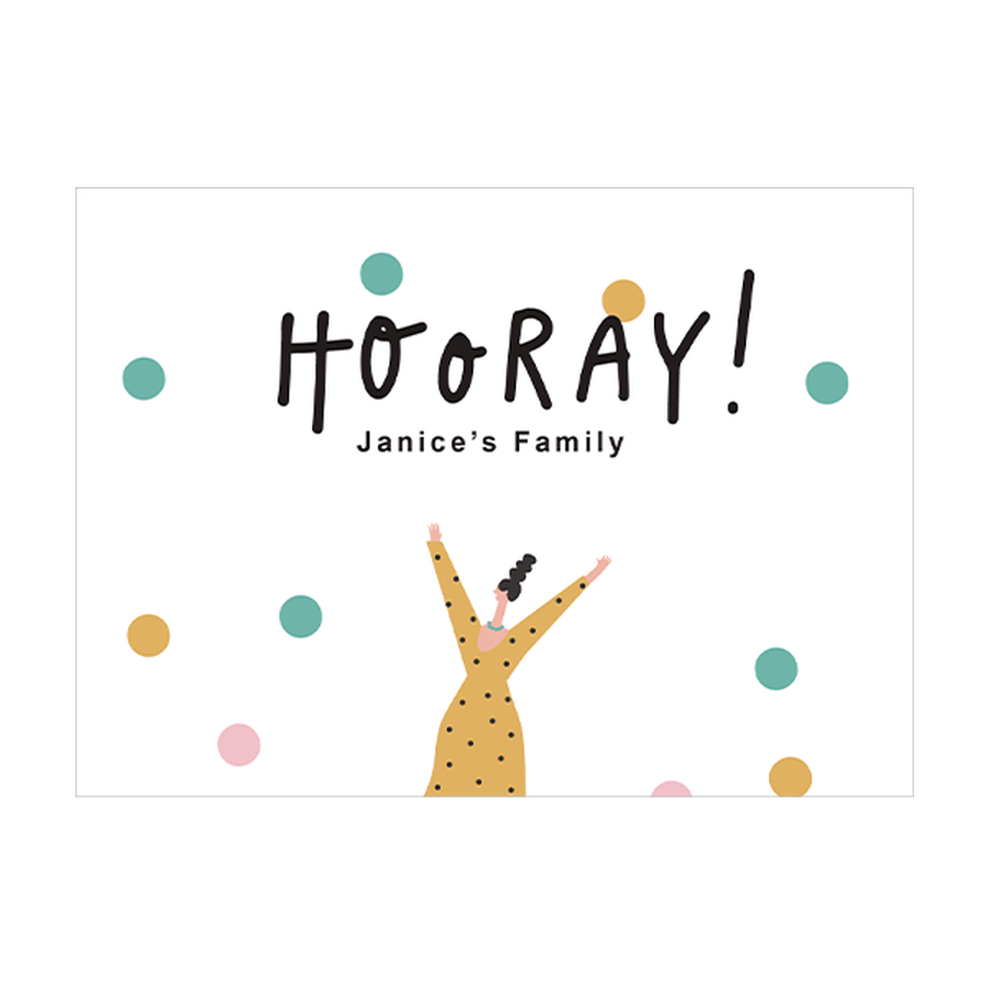 Raining Compliments Greeting Cards | Custom Cards