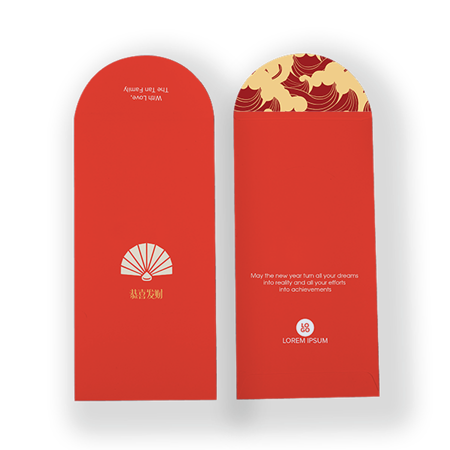 Red Fortune Money Envelopes | Custom Envelopes