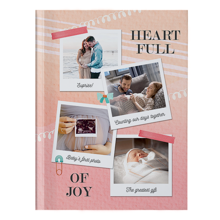 Heart Full Baby Notebooks | Personalised Custom Notebooks