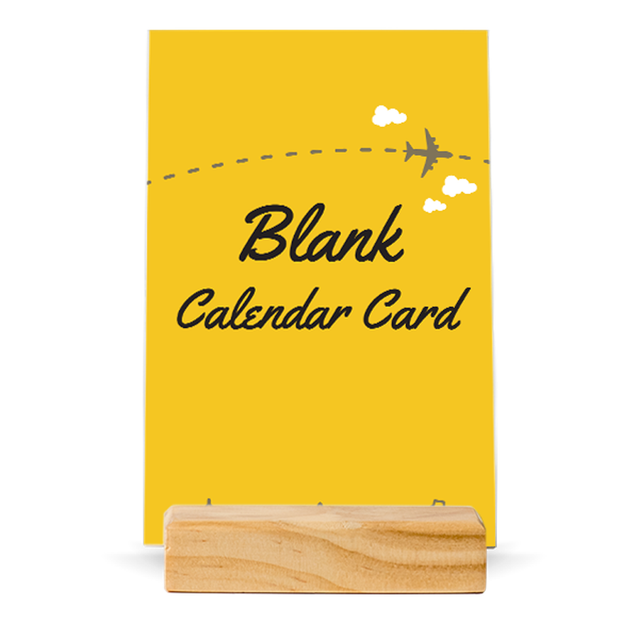 Blank Calendar Cards - Create Custom Calendars Online | 2025 Calendar ...