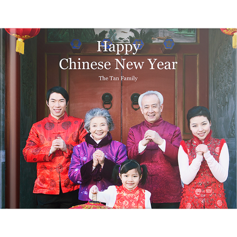 Red Fortune Lunar New Year Photobooks | Create Photo Books Online