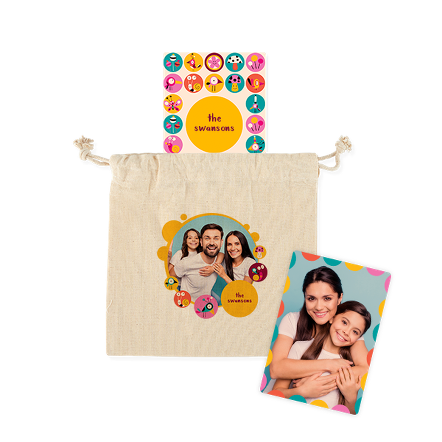 All Round Family Fun Memory Game | Personalized Memory Game Canada