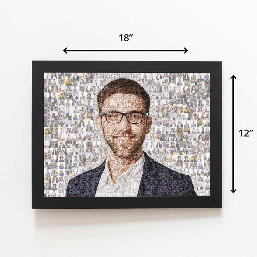 Photo Mosaic 18" x 12"
